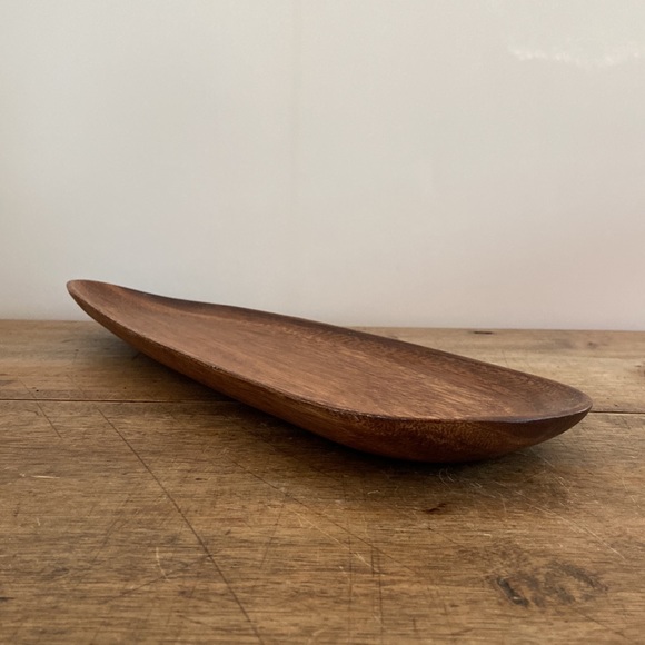 Pacific Merchants Acaciaware Wood Tray Catchall - Picture 8 of 10